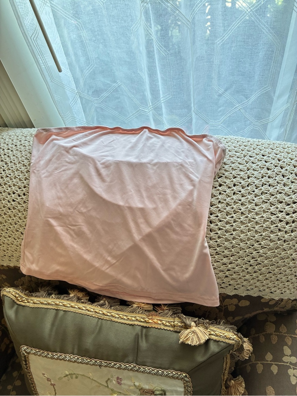 SHEIN Light Pink Crop Top